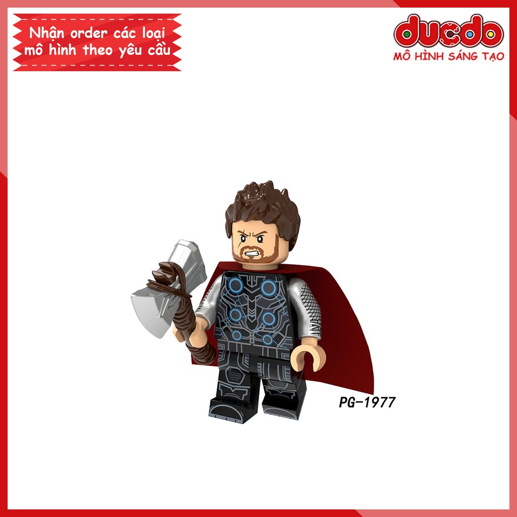 Minifigures các nhân vật End Game Thanos, Iron Man - Đồ chơi Lắp ghép Xếp hình Mô hình Mini EndGame POGO PG8226