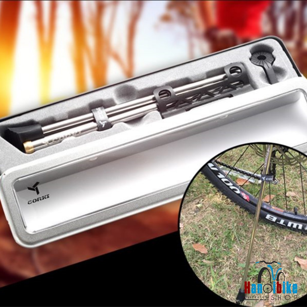 Chân chống xe đạp inox cho khung carbon