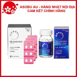 Viên uống trắng da Transino White C 120 viên, 240 viên Nội địa Nhật Bản