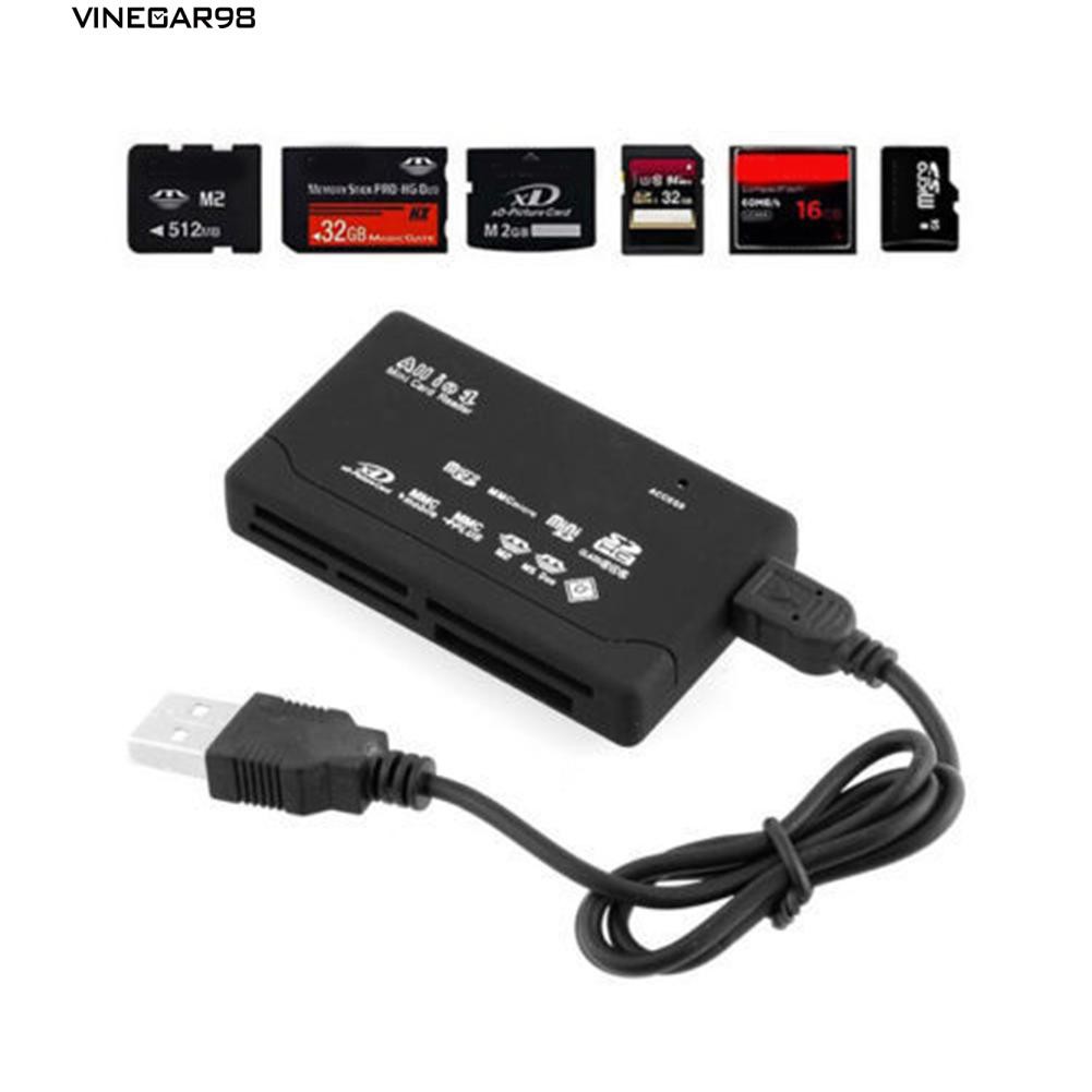 Đầu đọc thẻ nhớ đa năng kèm cáp USB