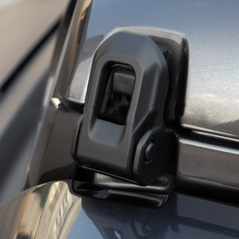 Bộ Chốt Khóa Mui Xe An Toàn Bằng Thép Không Gỉ Chống Trộm Cho 2018 + Jeep-Wrangler-JL