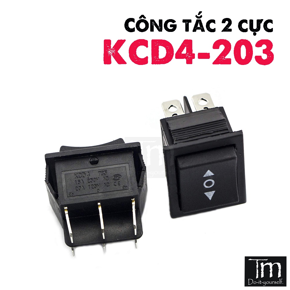 Công Tắc 2 Chiều KCD4 - 203
