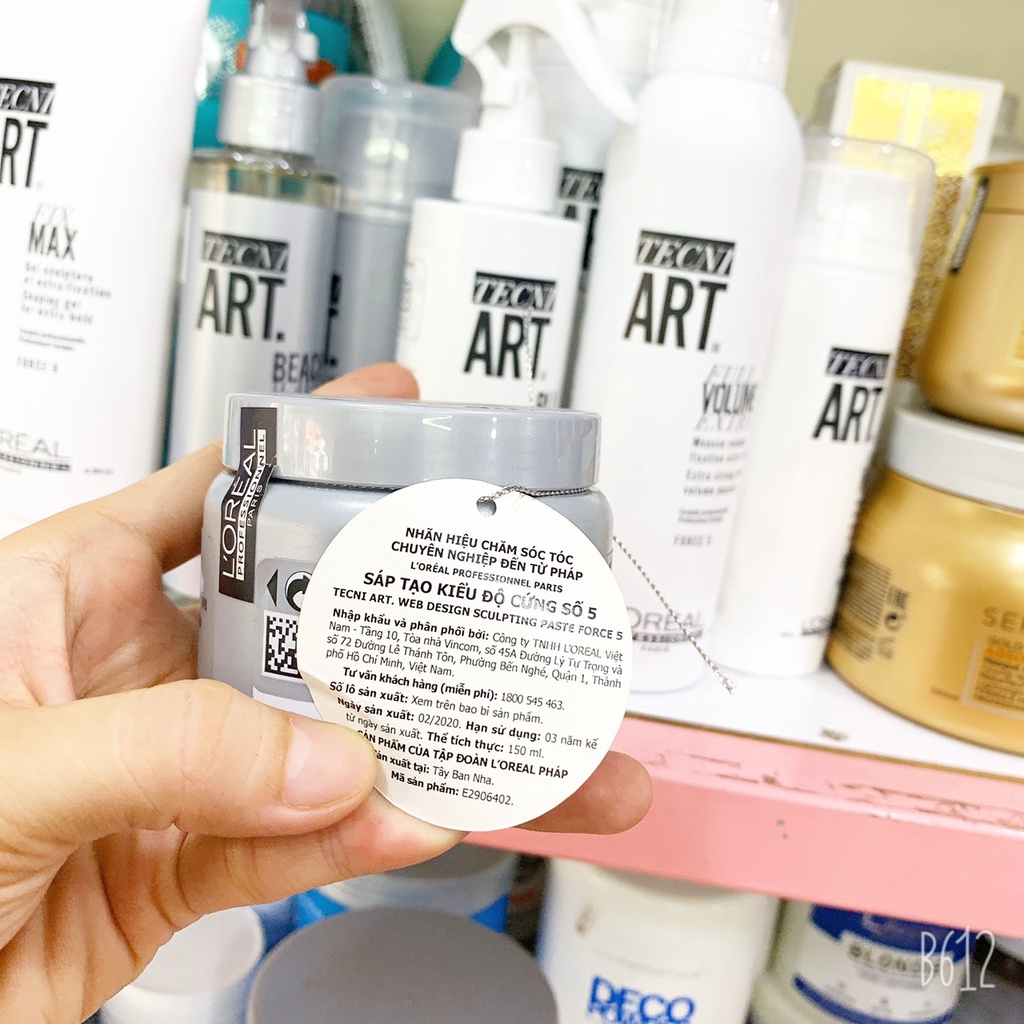 Sáp tạo kiểu tóc Loreal Tecni.Art Web 150ml