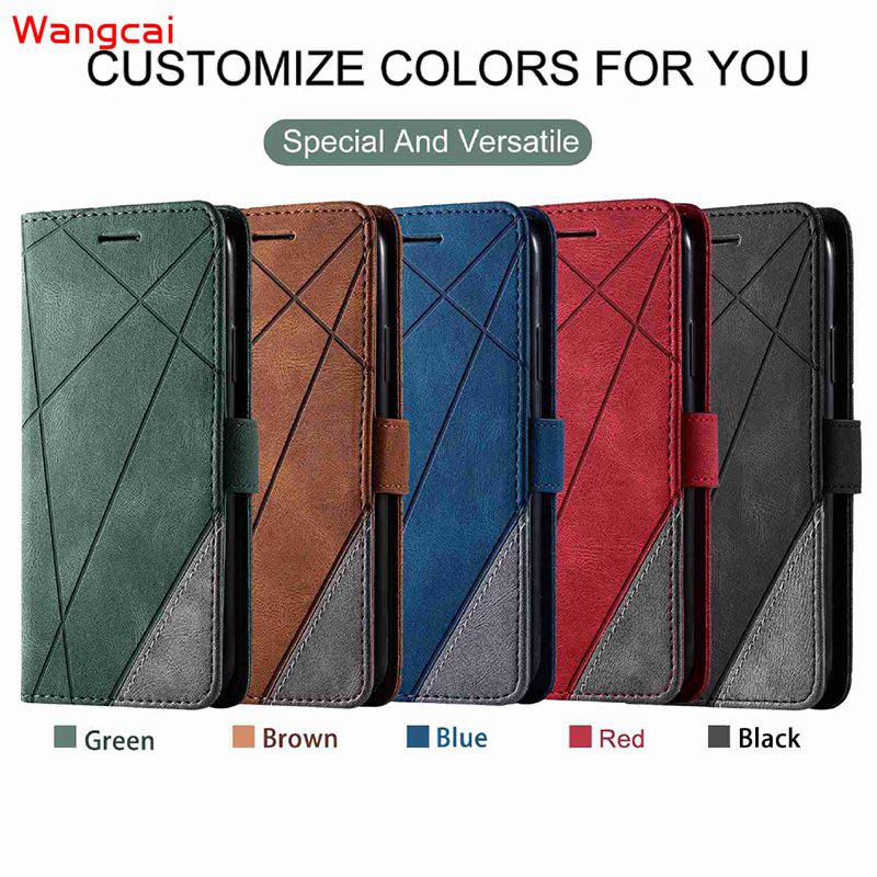 Bao da điện thoại nắp gập có ngăn ví đựng thẻ phong cách doanh nhân bảo vệ cho iPhone 11 Pro XS Max XR X 7 8 6 6s+
