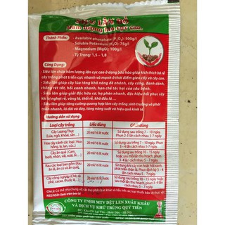 Phân bón lá Siêu lân đỏ  Ra rễ cực mạnh 20ml dùng hiệu quả cho lan, cây cảnh trồng chậu