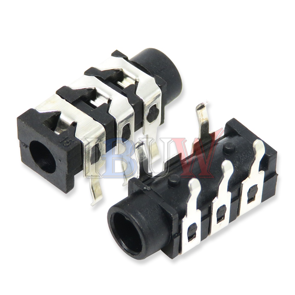 Set 10 Đầu Nối Âm Thanh PJ-313D PJ313 SMD 6Pin SMT 3.5mm