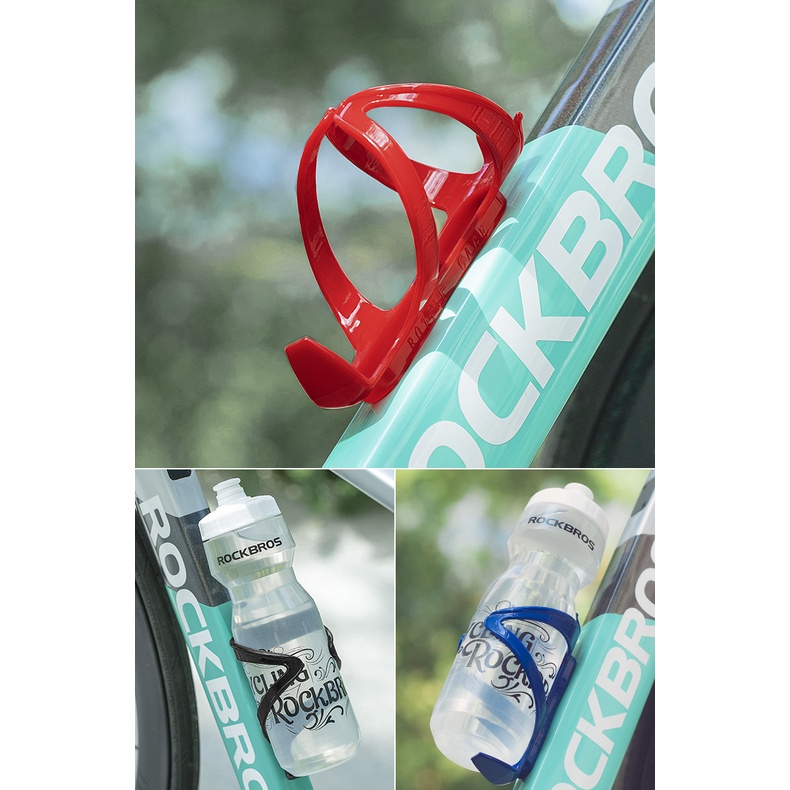 Giá đỡ bình nước Rockbros siêu nhẹ cho xe đạp tùy chọn màu sắc