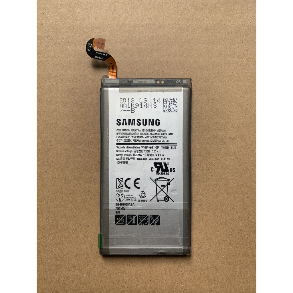 Pin samsung S8 Plus mới 100% chính hãng, bảo hành 6 tháng lỗi 1 đổi 1.