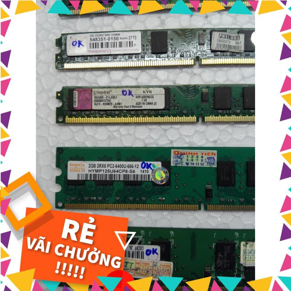 RAM DDR4 DDR2 DDR3 2G 4G 8G cho PC và LAPTOP