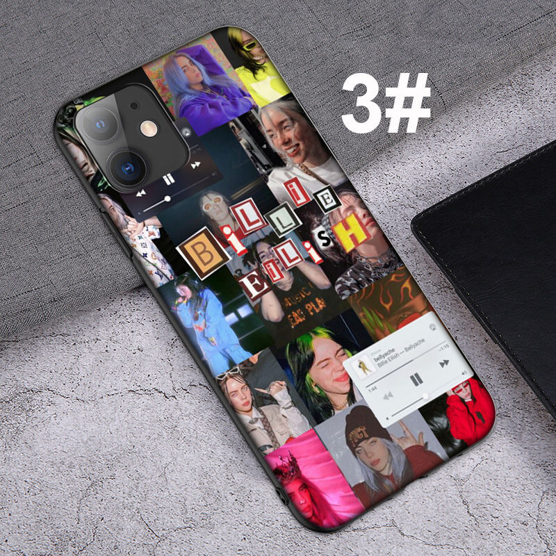 iPhone XR X Xs Max 7 8 6s 6 Plus 7+ 8+ 5 5s SE 2020 Casing Soft Case 10SF Billie Eilish Singer mobile phone case