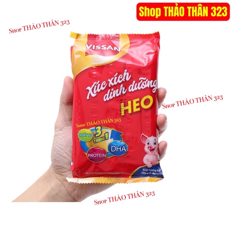 Xúc Xích VISSAN HEO Dinh Dưỡng 175g