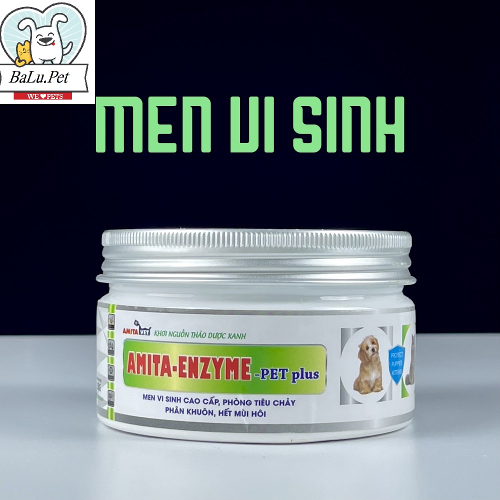 Men tiêu hóa chó và mèo ENZYME của AMITAVET giúp thú cưng tiêu hóa tốt phân hết mùi hôi thối điều tiết hệ tiêu hóa