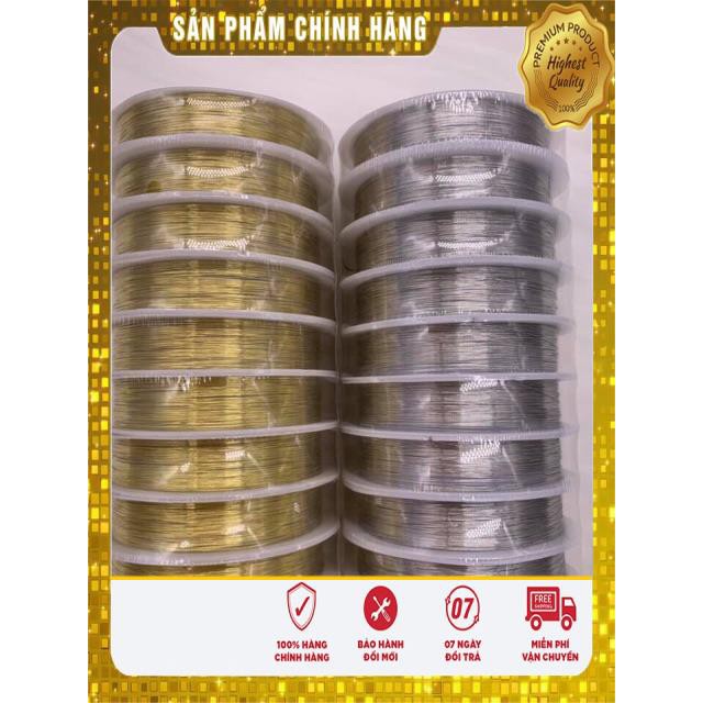 Dây kim loại trang trí móng nghệ thuật dây thép làm nail