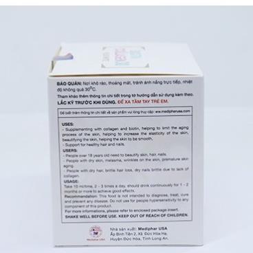 Biotin Collagen 30 plus white- Hỗ trợ đẹp da, dày tóc, ngăn ngừa lão hóa, cân bằng nội tiết tố (6 chai 30ml)