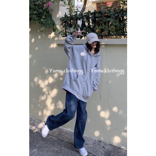 áo hoodie zip nỉ bông mũ 2 lớp | BigBuy360 - bigbuy360.vn