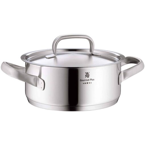 Bộ nồi WMF Gourmet Plus 5 món gồm 4 nồi 1 quánh, chất liệu thép không gỉ cao cấp [Made in Germany]