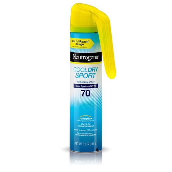 Xịt Chống Nắng Neutrogena Cooldry Sport Sunscreen Spray SPF 70 (141g)