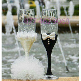 ly rượu đám cưới cô dâu chú rể 076