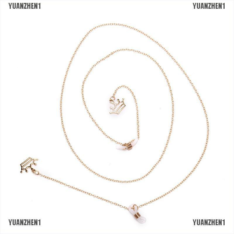 [YUANZHEN1] Dây Đeo Mắt Kính Đọc Sách Hình Vương Miện