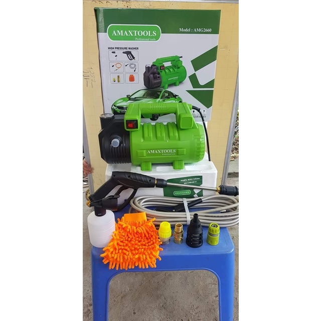 Máy rửa xe Amaxtools AMG2660 2660W Chính Hãng