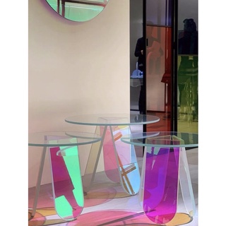 Bàn cafe Shimmer Acrylic Table phong cách Hàn quốc