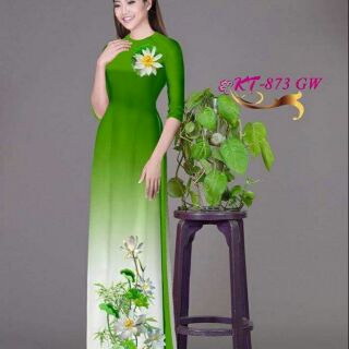 Vải áo dài in 3d