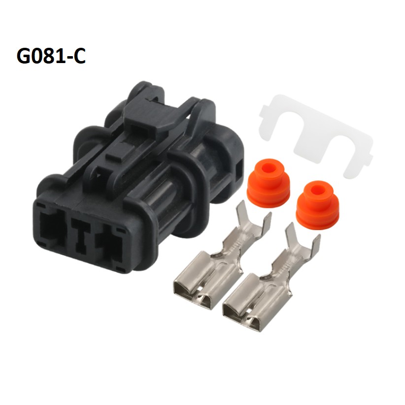 G081-Giắc cắm công tắc áp suất máy xúc 2 lỗ