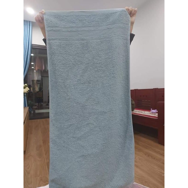 Khăn tắm xuất Nhật Hàn cỡ trung 100% cotton kt 40x80 cm mềm mại thấm nước cực tốt, màu sắc sang trọng | BigBuy360 - bigbuy360.vn