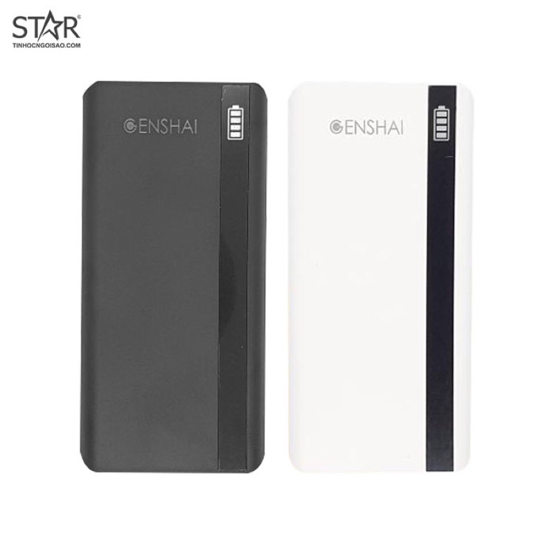 Sạc dự phòng Genshai GP-03 10000mAh - màu trắng