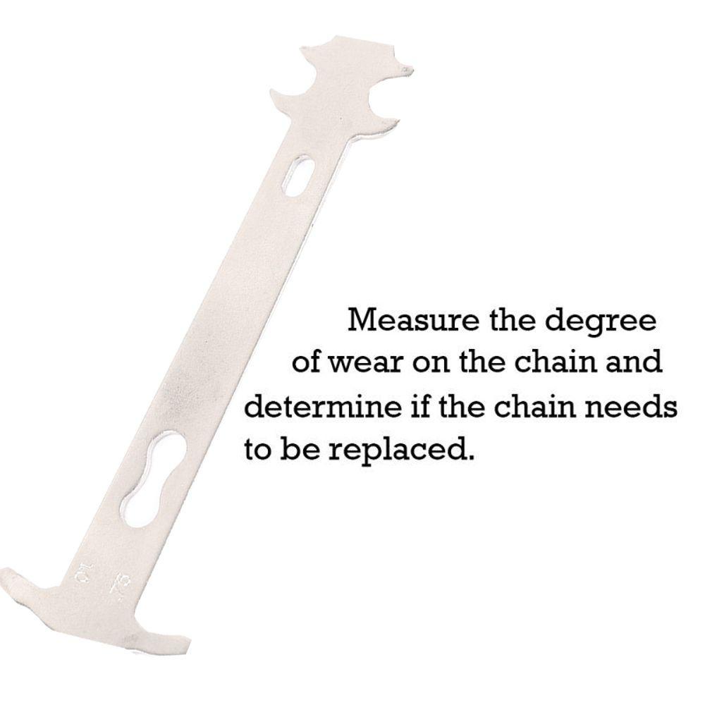 MUVAKO Thước Đo Kiểm Tra Dây Xích Xe Đạp Chất Lượng Cao