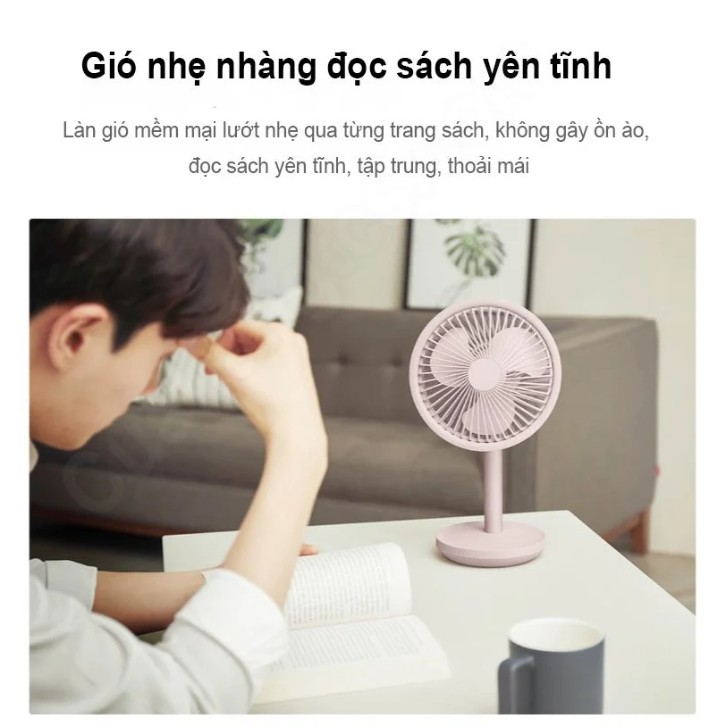 Quạt sạc pin để bàn SOLOVE F5 chính hãng