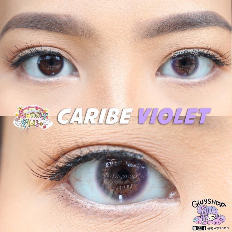 Top Các Mẫu Kính Áp Tròng Tím - Violet Bán Chạy ( contact lens )