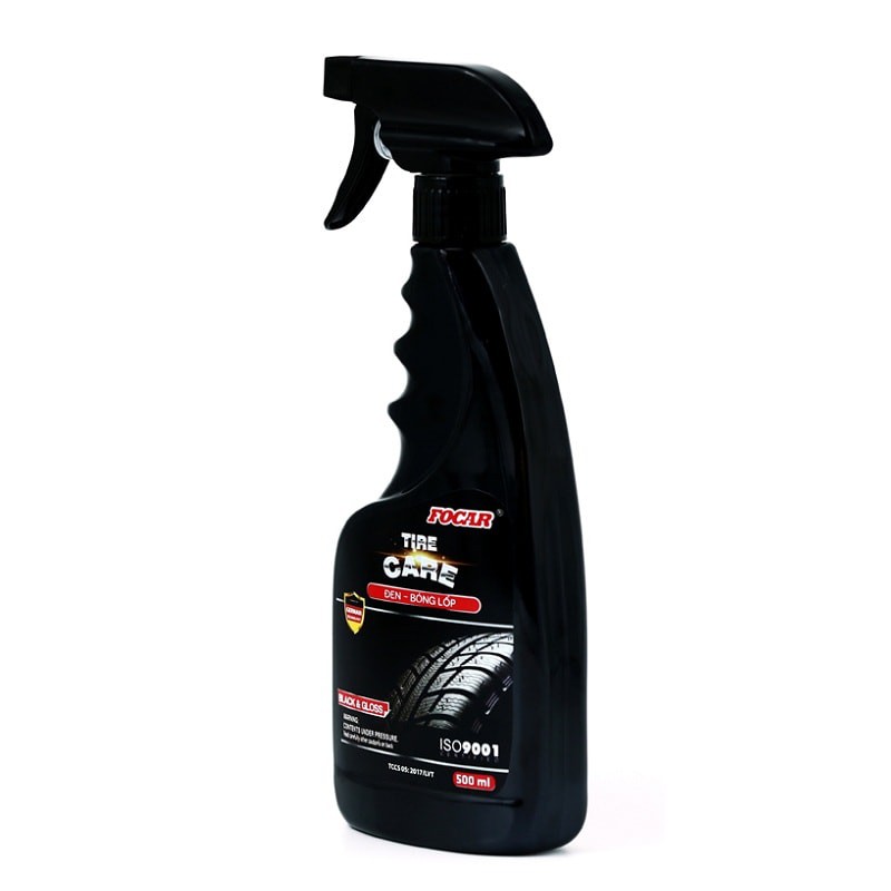 [ĐEN BÓNG LỐP GẤP 3 LẦN ] Dung dịch dưỡng đen bóng lốp ô tô xe máy FOCAR Tire Care 500ml