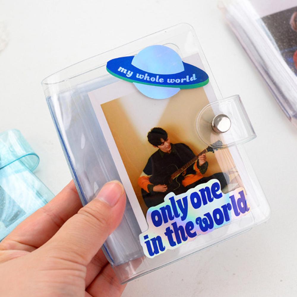 Album Ảnh 3 Inch Bìa Trong Suốt Lấp Lánh