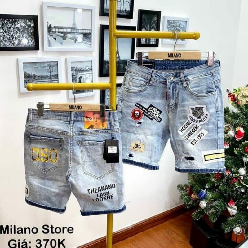 8 MẪU quần SHORT THÊU jeans nam cao cấp HÀN QUỐC đẹp nhất 2020 bao đẹp y hình hàng chất lượng VNXK. | BigBuy360 - bigbuy360.vn