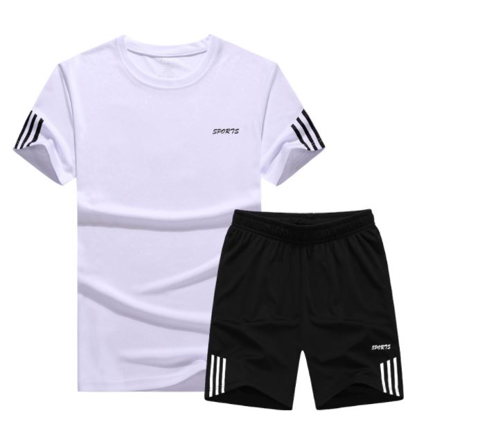 Bộ Quần Áo Thể Thao Nam Mùa Hè - Chất Liệu Thun Lạnh Mềm Mịn Thoáng Mát - BN0255