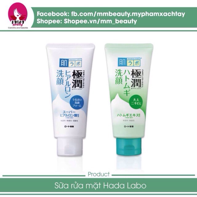 (COSSALE14-GIẢM 10K) Sữa rửa mặt Hada Labo 100g