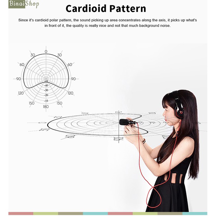 [Mã ELHACE giảm 4% đơn 300K] Micro shotgun cho smartphone Comica CVM-VS08