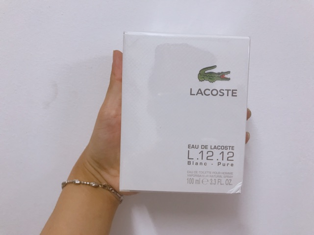 Nước Hoa Nam Chính Hãng Lacoste Eau de Lacoste L.12.12 Blanc 100ml