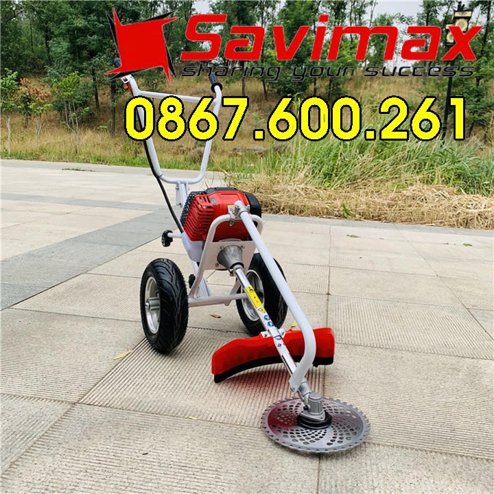 Máy cắt cỏ cho trâu bò có bánh xe đẩy HONDA GX 35