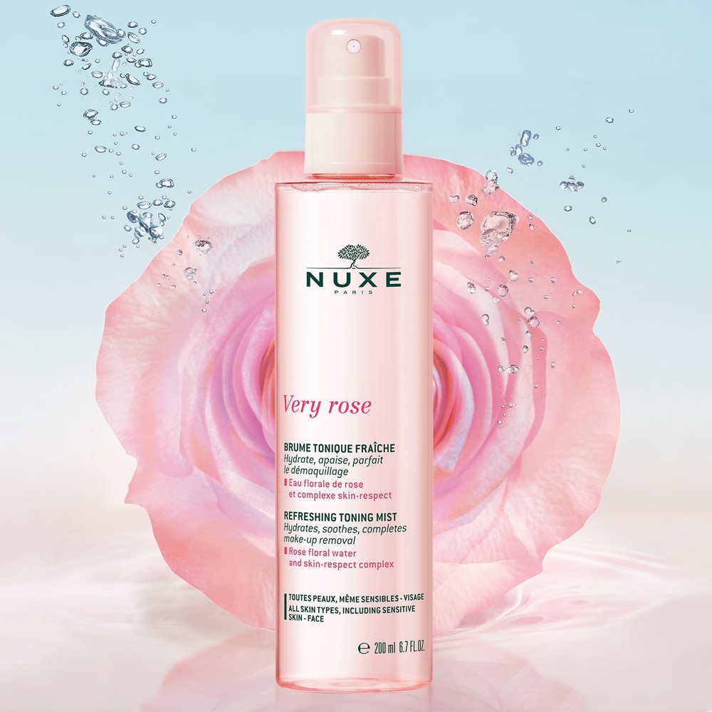 Nuxe Brume Tonique Fraiche Very Rose – Toner Dạng Xịt Hoa Hồng 200ml