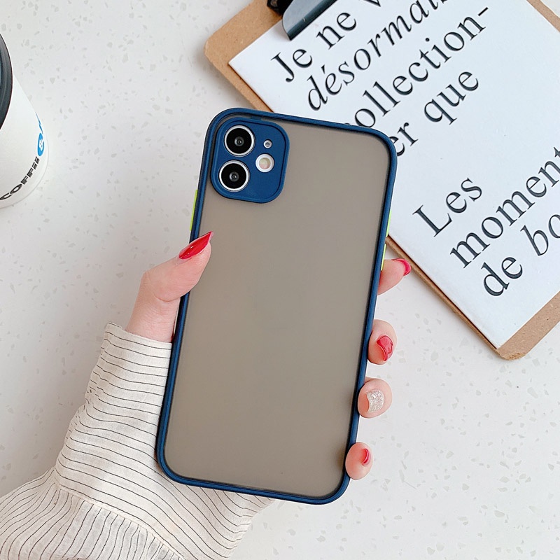 Ốp Điện Thoại Mềm Trong Suốt Chống Sốc Sang Trọng Cho iPhone 11 12 Pro Max 12 Mini