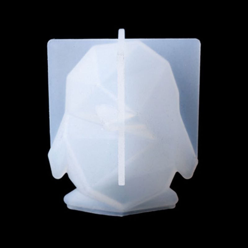 Sa Khuôn Silicone Làm Mặt Trang Sức Hình Chim Cánh Cụt 3D