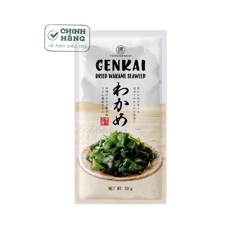 Rong biển nấu canh TOHO GENKAI gói 50g