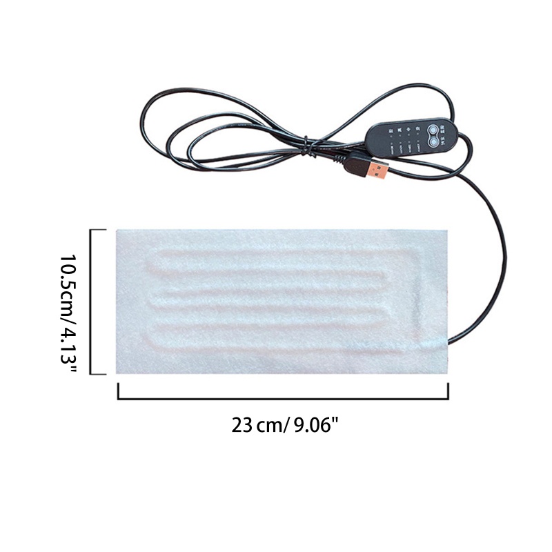 Đệm Sưởi Ấm An Toàn Sạc USB Cho Áo Vest Vải