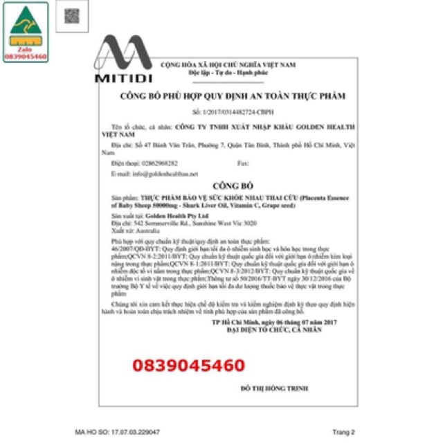 [Mã 77FMCGSALE giảm 8% đơn 500K] Nhau thai cừu Placenta Golden Healthy 50000mg 100 Viên - DATE XA - Beauty Shop | BigBuy360 - bigbuy360.vn