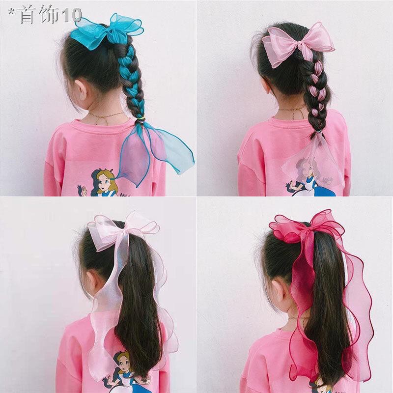Kẹp Tóc Tết Nơ Xinh Xắn Dành Cho Bé Gái - nơ tết tóc cho bé gái - kẹp tóc nơ cho bạn nữ phong cách Hàn Quốc Dumi Shop
