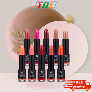 Son lì lâu trôi và dưỡng ẩm môi Hàn Quốc Five Back Lip Color 3.5g