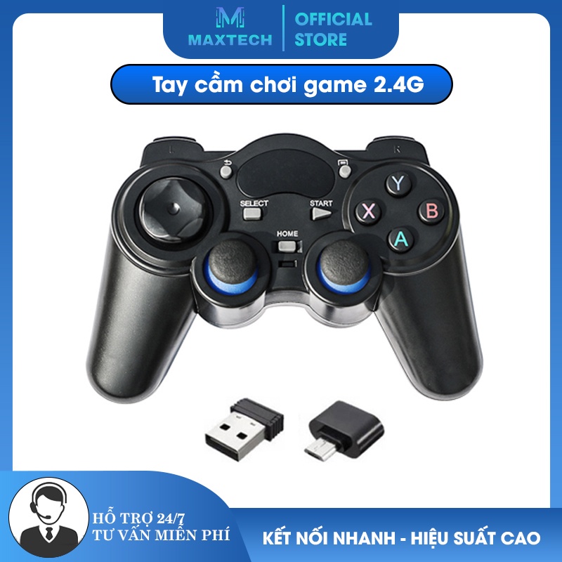 Tay cầm chơi game không dây, game PC , Laptop , Điện Thoại , TV Android , TV Box - K1360
