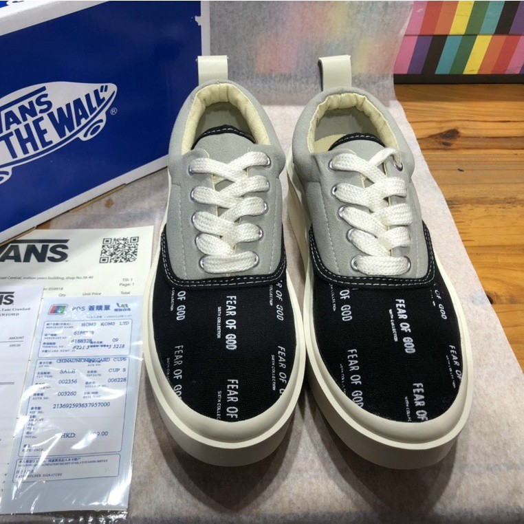 Giày Lười Nam Nữ - Giày Thể Thao Slip On Vans Caro kẻ sọc đen trắng cá tính, đế êm lót da Cao Cấp D18 HOT | BigBuy360 - bigbuy360.vn